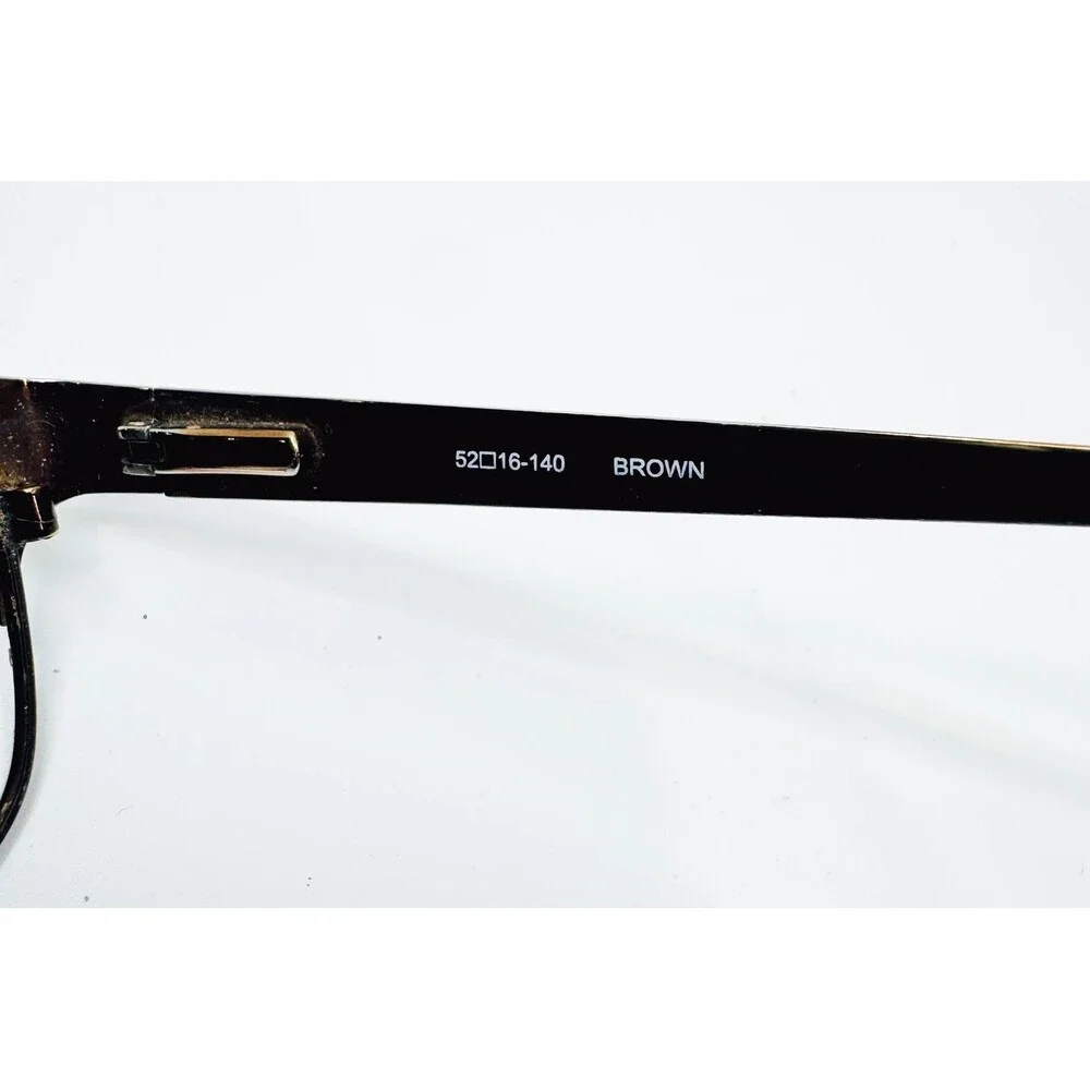 Karen Kane Eyeglass Frames Womens Brown Corly Metal Cat Eye 52-16-140